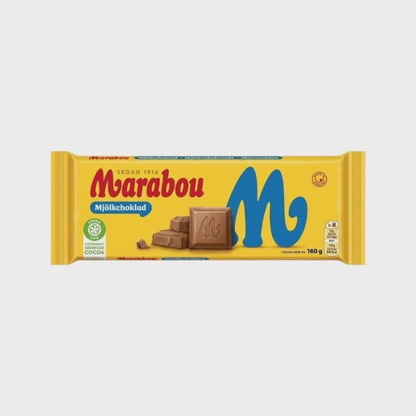 Marabou Milk Chocolate Bar, 90g