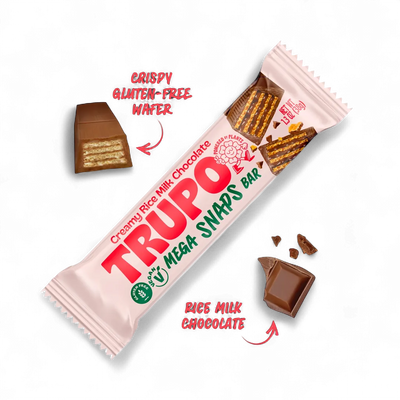 Mega Wafer Snaps- Vegan & Gluten Free Milk Chocolate