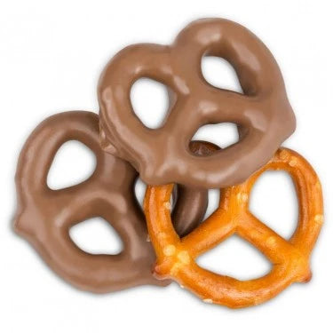 Milk Chocolate Pretzels, 1/2 lb. bag