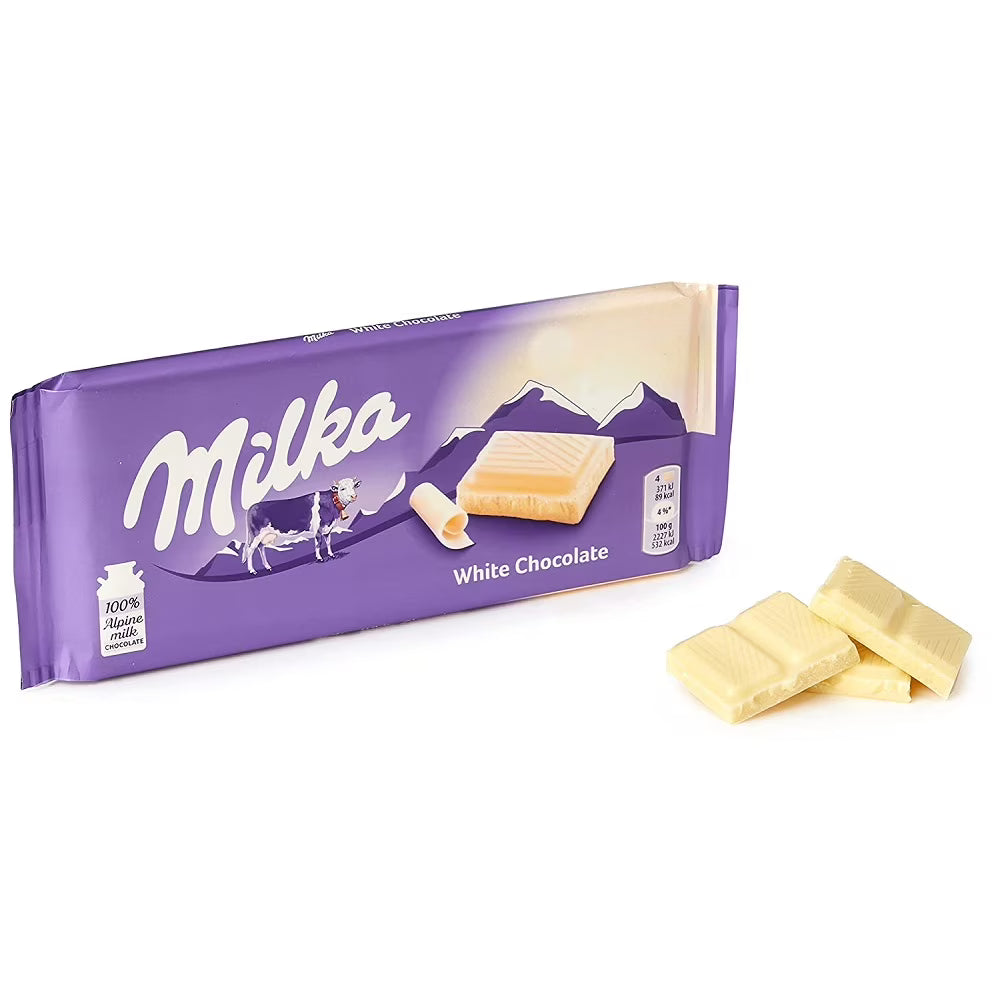 Milka Weiss Schokolade