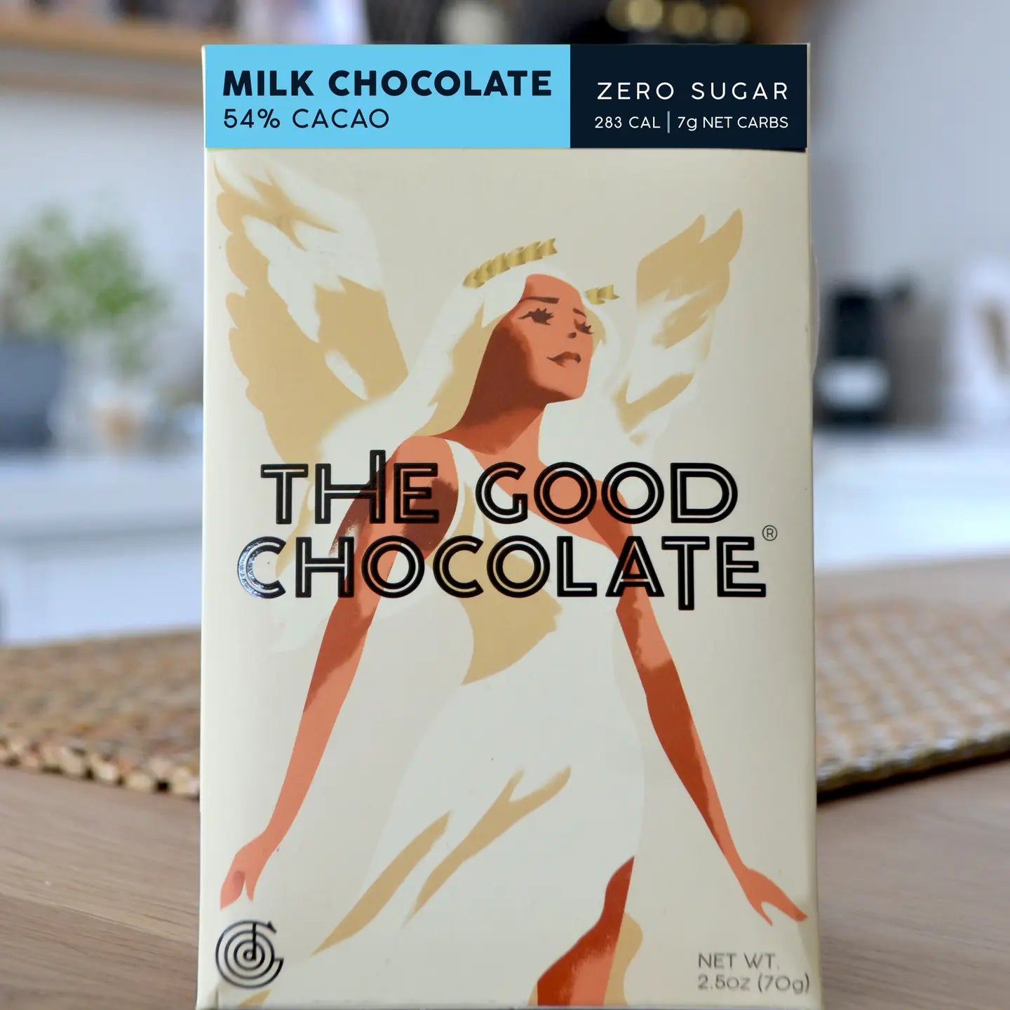 The Good Chocolate Milk Chocolate Bar, 2.5 oz.