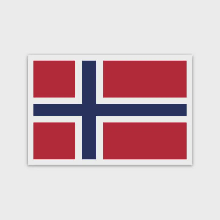 Norwegian Flag Sticker