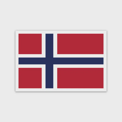 Norwegian Flag Sticker