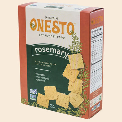 Onesto Gluten-Free Rosemary Crackers