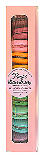 Paul's Better Bakery Macarons, Box of 10