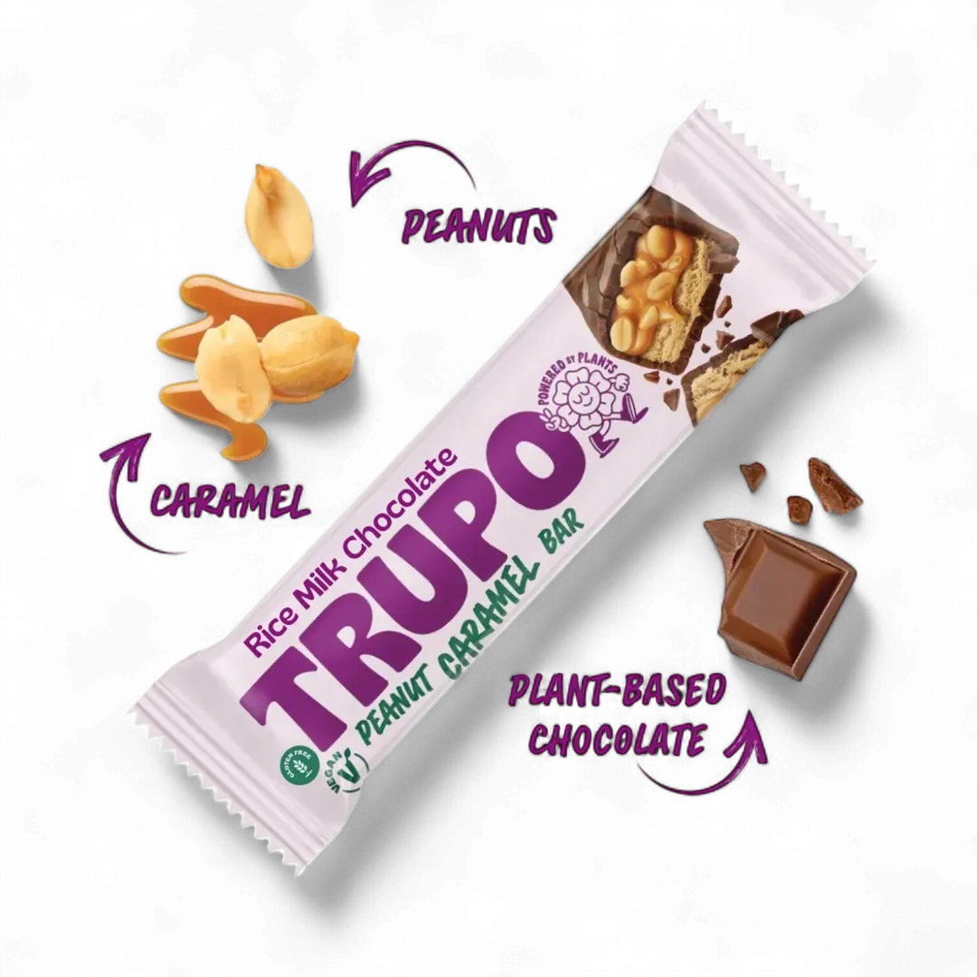 Peanut Caramel Bars (Vegan & Gluten-Free)