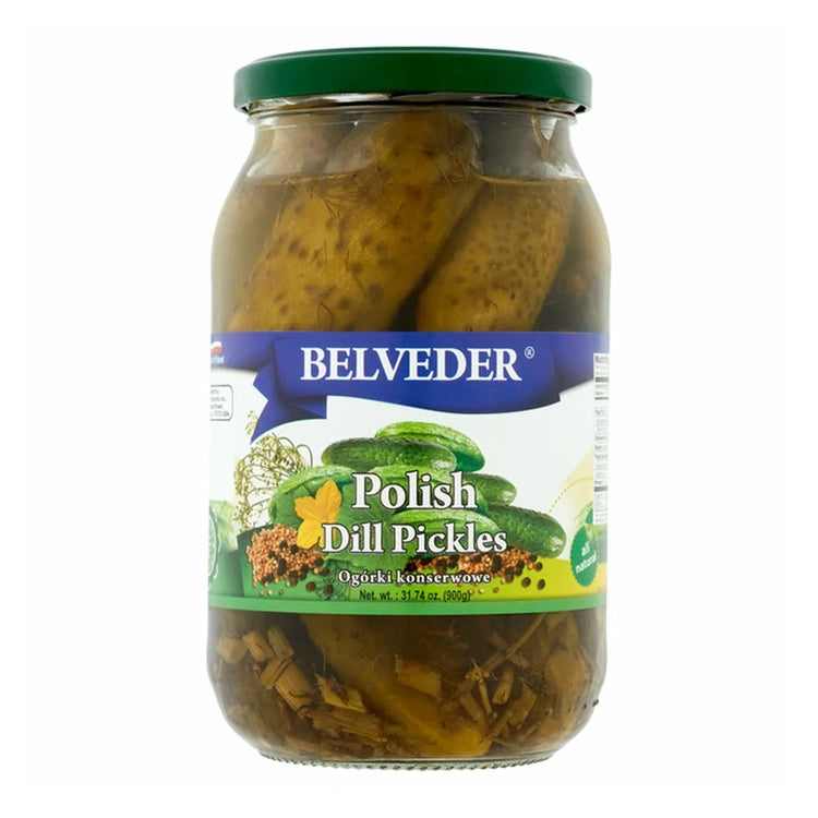 Belveder Polish Dill Pickle, 32oz