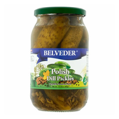 Belveder Polish Dill Pickle, 32oz