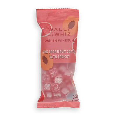 Wally & Whiz Pink Grapefruit w/ Apricot Gummis 56g