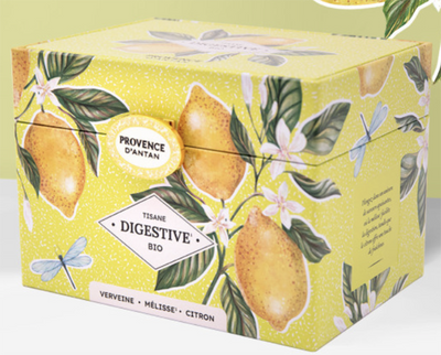 Provence d'Antan, Tisane for Digestion, Metal Tin, 20 sachets, 1.3z