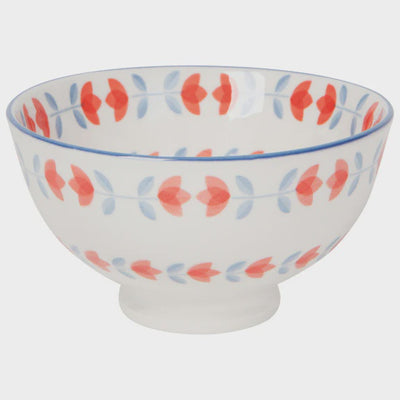 Red Tulip 4 in Bowl