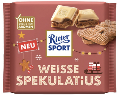 Ritter Sport Weisse Spekulatius-Winter