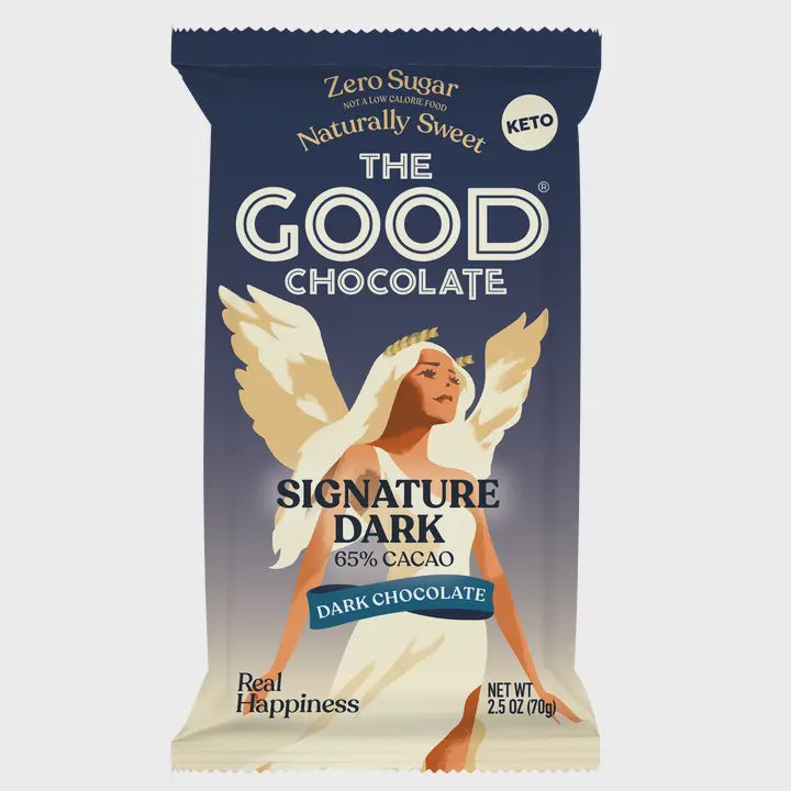 The Good Chocolate Signature Dark Chocolate Bar, 2.5 oz.