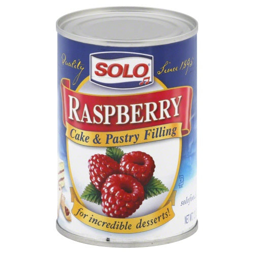 Solo Raspberry Solo Raspberry Filling, 12 oz. – Au Marche, the European Market