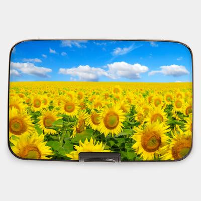 Sunflower Field Armored Wallet