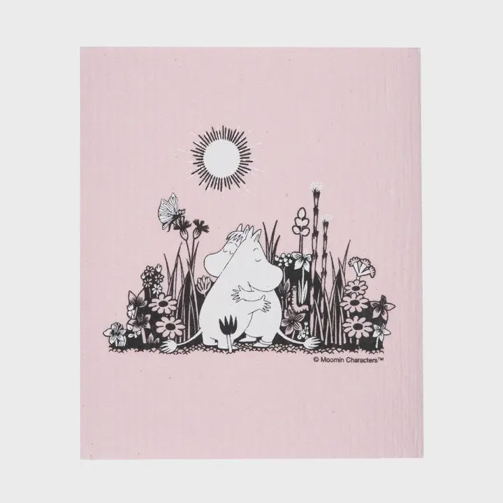 Moomin Swedish Cellulose Dishcloth - Hug