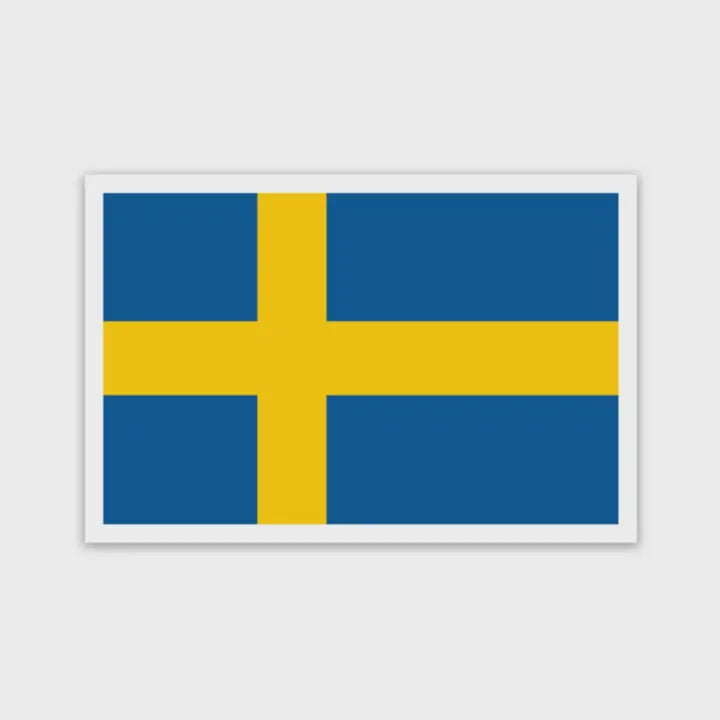 Swedish Flag Sticker