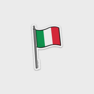 The Italy Flag Sticker