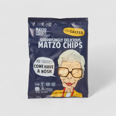 The Matzo Project Small Bag of Salted Matzo Chips, 1 oz.