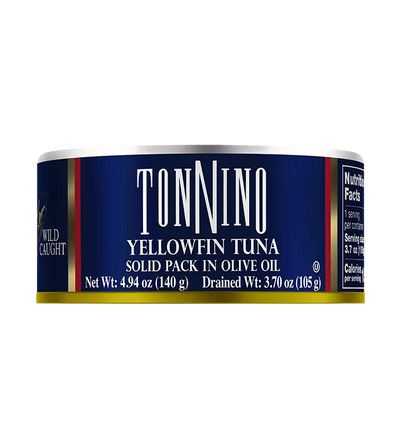 Tonnino Solid Tuna Fillet in Olive Oil, 4.9 oz.