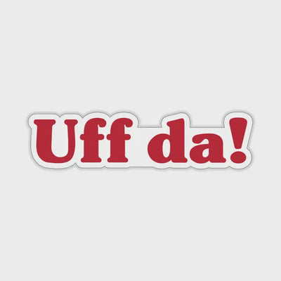 Uff da! Sticker