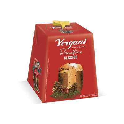 Vergani Mini Classic Panettone in Box, 3.5 oz