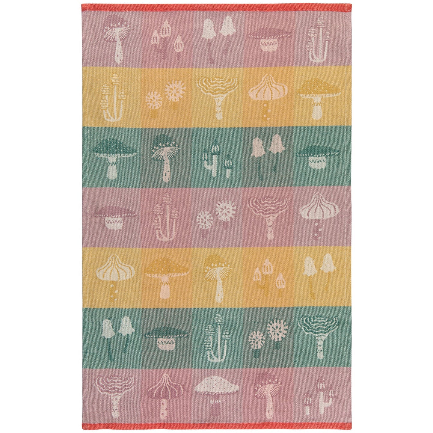 Mushroom Gems Jacquard Towel