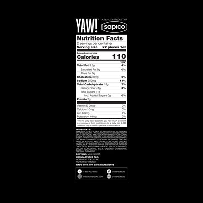 YAW! Sour Cream & Onion Baked Baguette Bites, 2 oz.