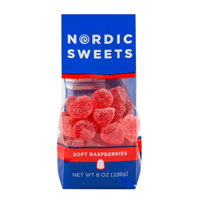 Nordic Sweets Soft Raspberries, 8 oz.