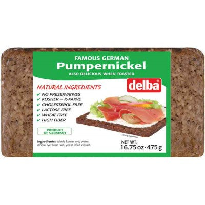 Delba Pumpernickel Bread
