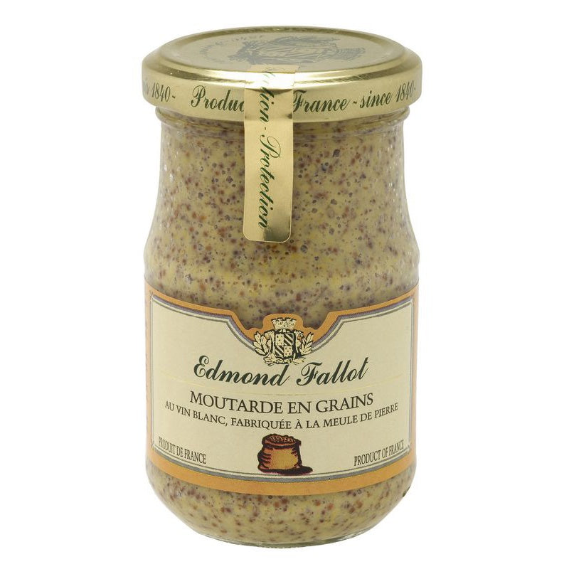Edmond Fallot Seed Style Dijon Mustard, 7.2 oz.