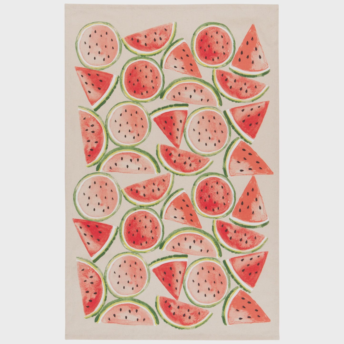 Watermelon Printed Cotton Dishtowel