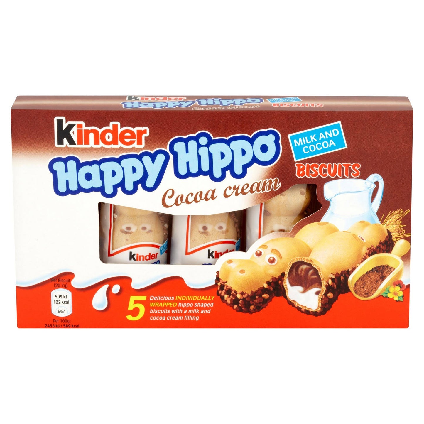 Happy Hippos Cocoa 5-Pack