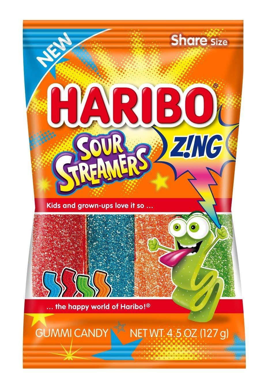 Haribo Zings Sour Streamers