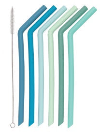 Marina Reusable Smoothie Straws, Set of 6