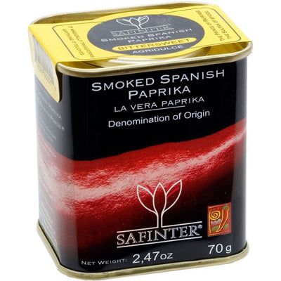 Safinter Smoked Paprika, Bittersweet, 2.5 oz.