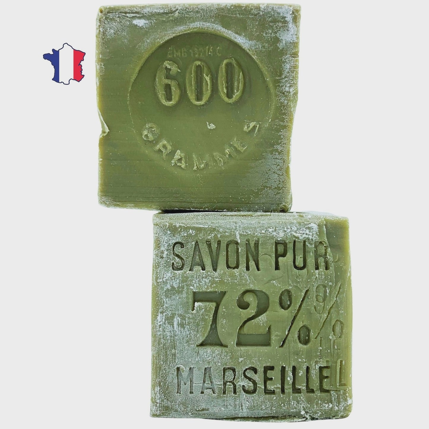 Savon de Marseille, Extra Pure 72%, 600 grams