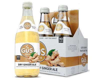 GuS Extra Dry Ginger Ale, 12 oz.
