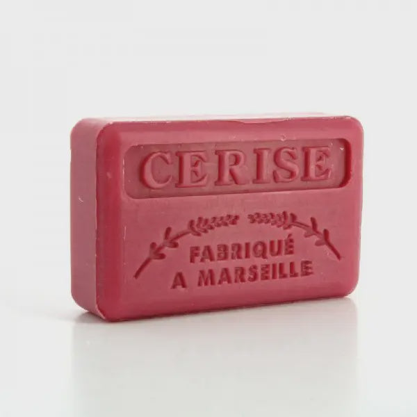 Cerise (Cherry) - Marseille Soap with Organic Shea Butter, 125 gr