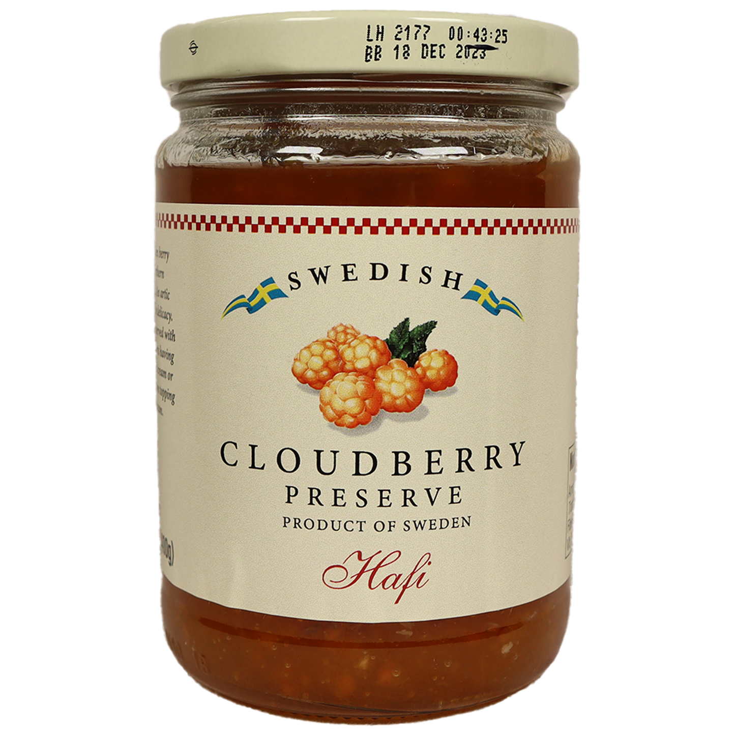 Hafi Cloudberry Preserves, 14.1 oz