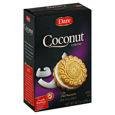 Dare Coconut Crème Cookies, 10.2 oz (290 g)