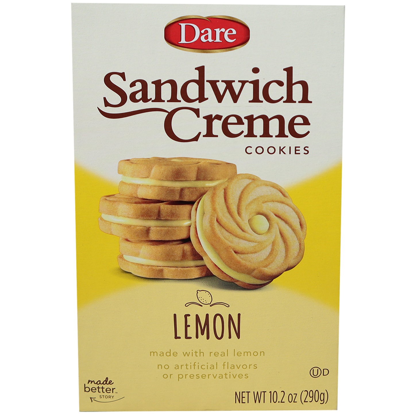 Dare Lemon Crème Cookies