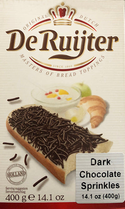 De Ruijter Dark Chocolate Sprinkles