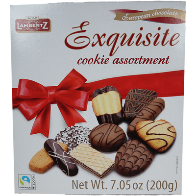 Lambertz Exquisite Cookie Assortment Gift Box, 7 oz.