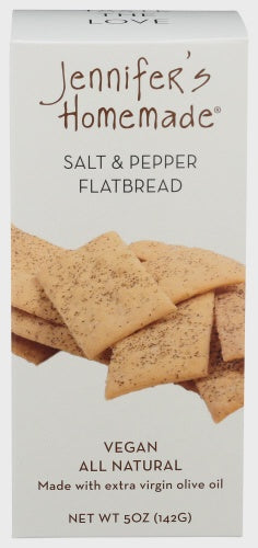 Jennifer's Homemade Salt & Pepper Flatbread, 5 oz.