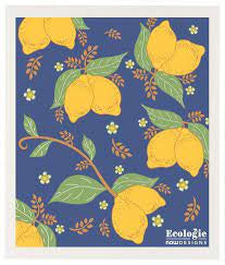 Provencal Lemons Swedish Cellulose Dishcloth