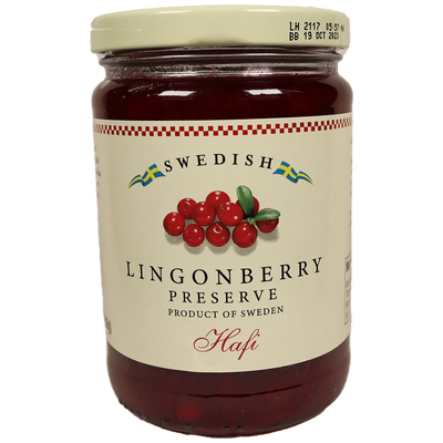 Hafi Lingonberry Preserves, 14.1oz