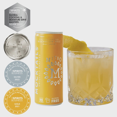 Mocktails Mockscow Mule, 6.8 oz. Nitro can