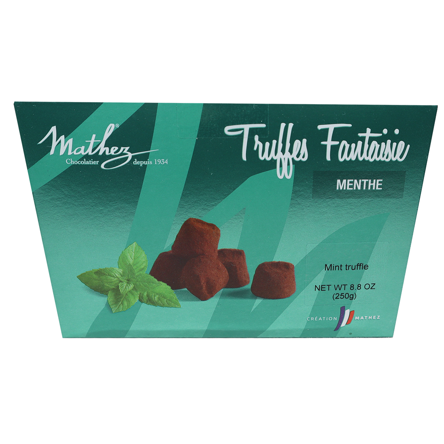 Mathez Mint Cocoa-Powdered Truffles, 250 g