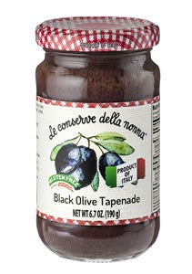 Le Conserve Della Nonna Black Olive Tapenade, 6.7 oz,
